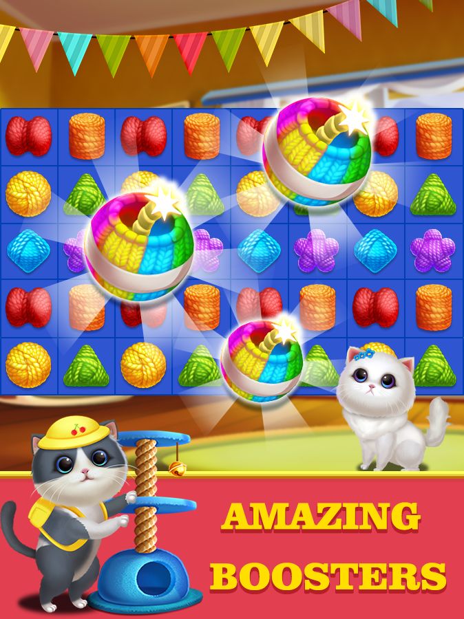 Kitten Party Cat Home Decorate screenshot game
