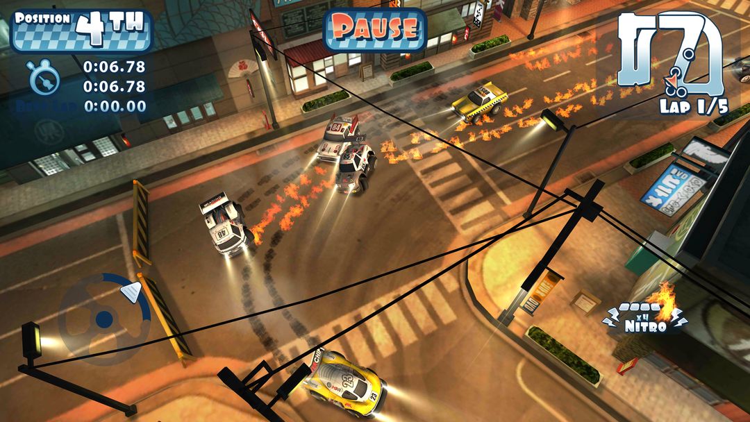 Screenshot of Mini Motor Racing