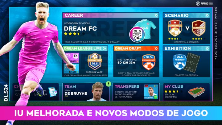 Screenshot 1 of Dream League Soccer 2024 9.12
