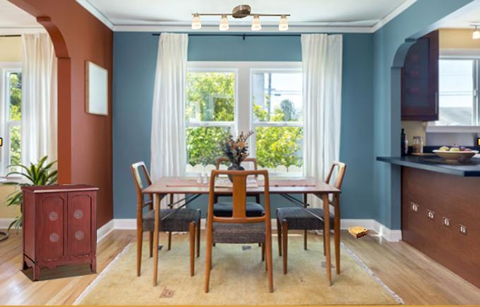 Modern Duplex House Escape Game Screenshot