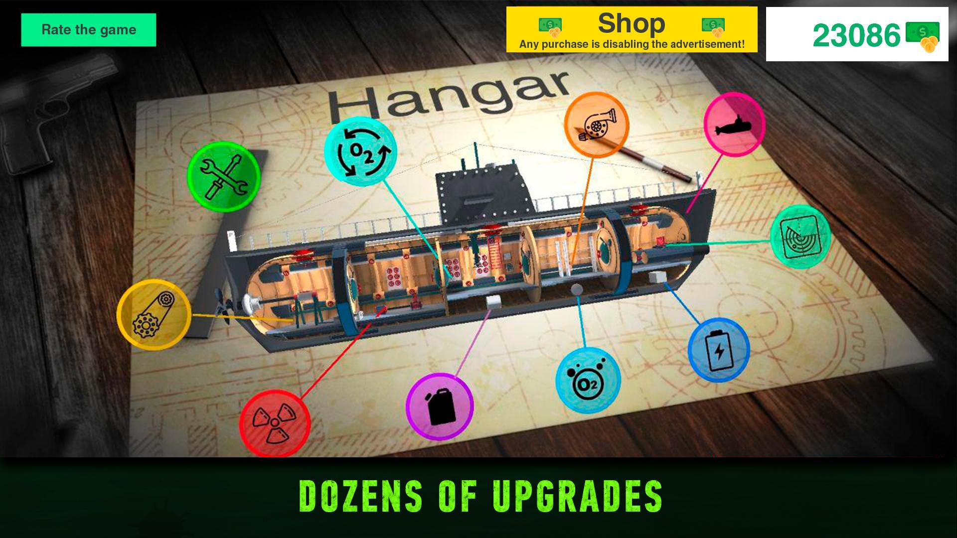 Captura de Tela do Jogo Nuclear Submarine Simulator