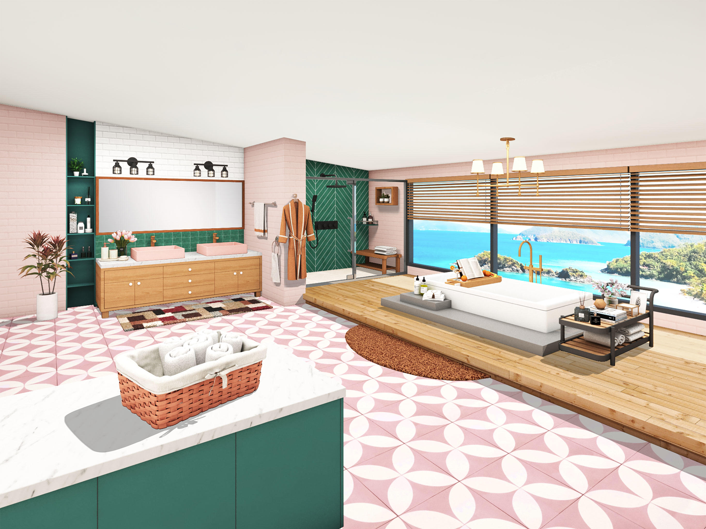 Home Design : Waikiki Life Game Screenshot