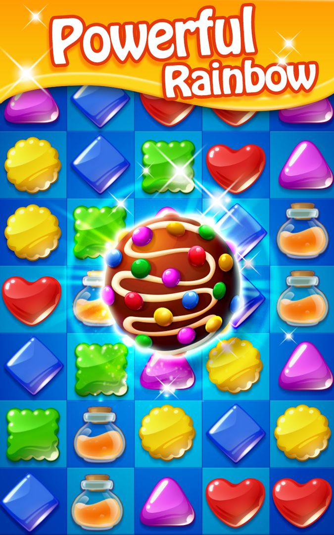Screenshot of Cookie Mania - Sweet Match 3