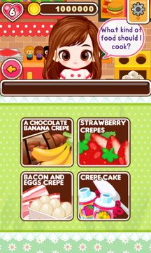 Chef Judy: Crepe Maker Game Screenshot