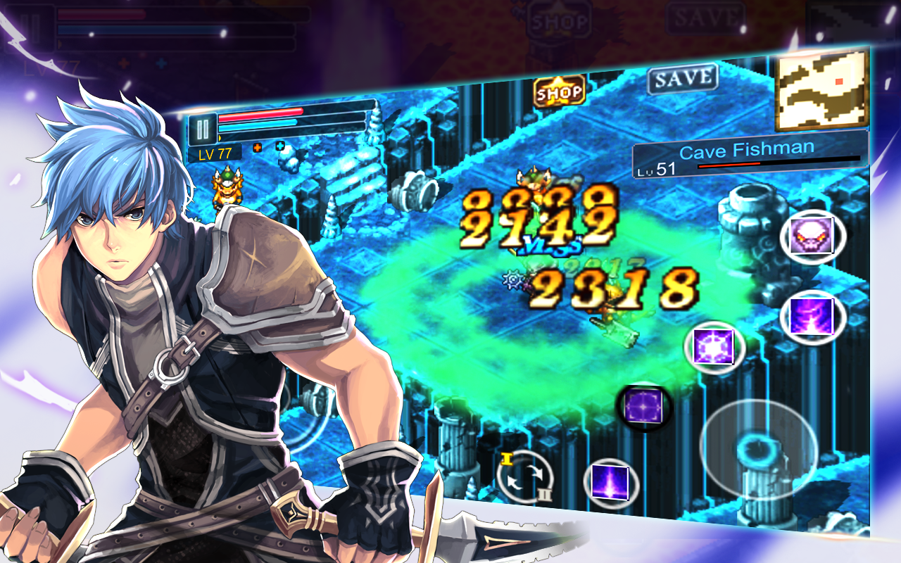 Aurum Blade EX Game Screenshot