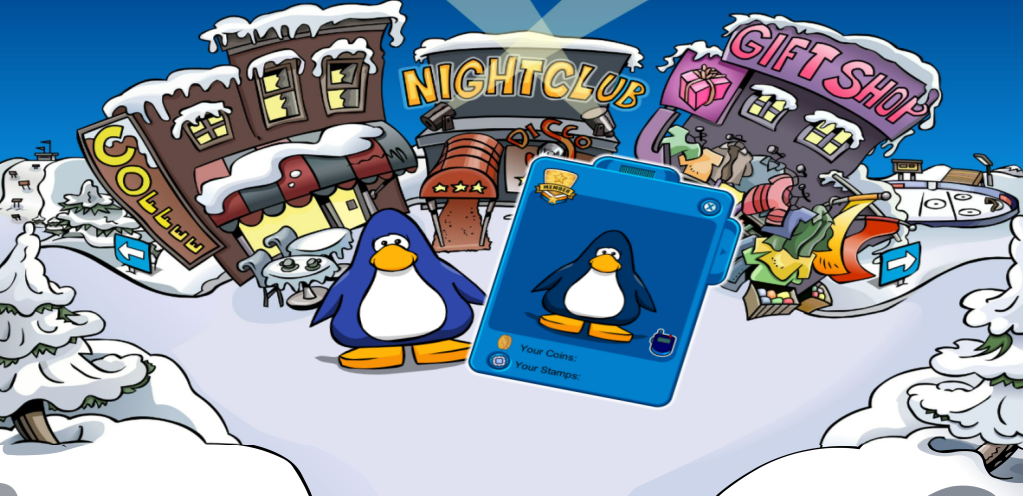 Banner of Old Club Penguin 9.8