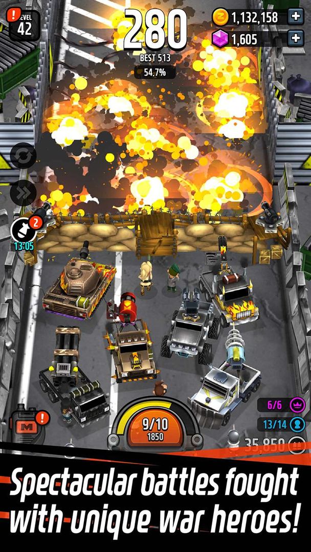 Screenshot of Zombie Defense King