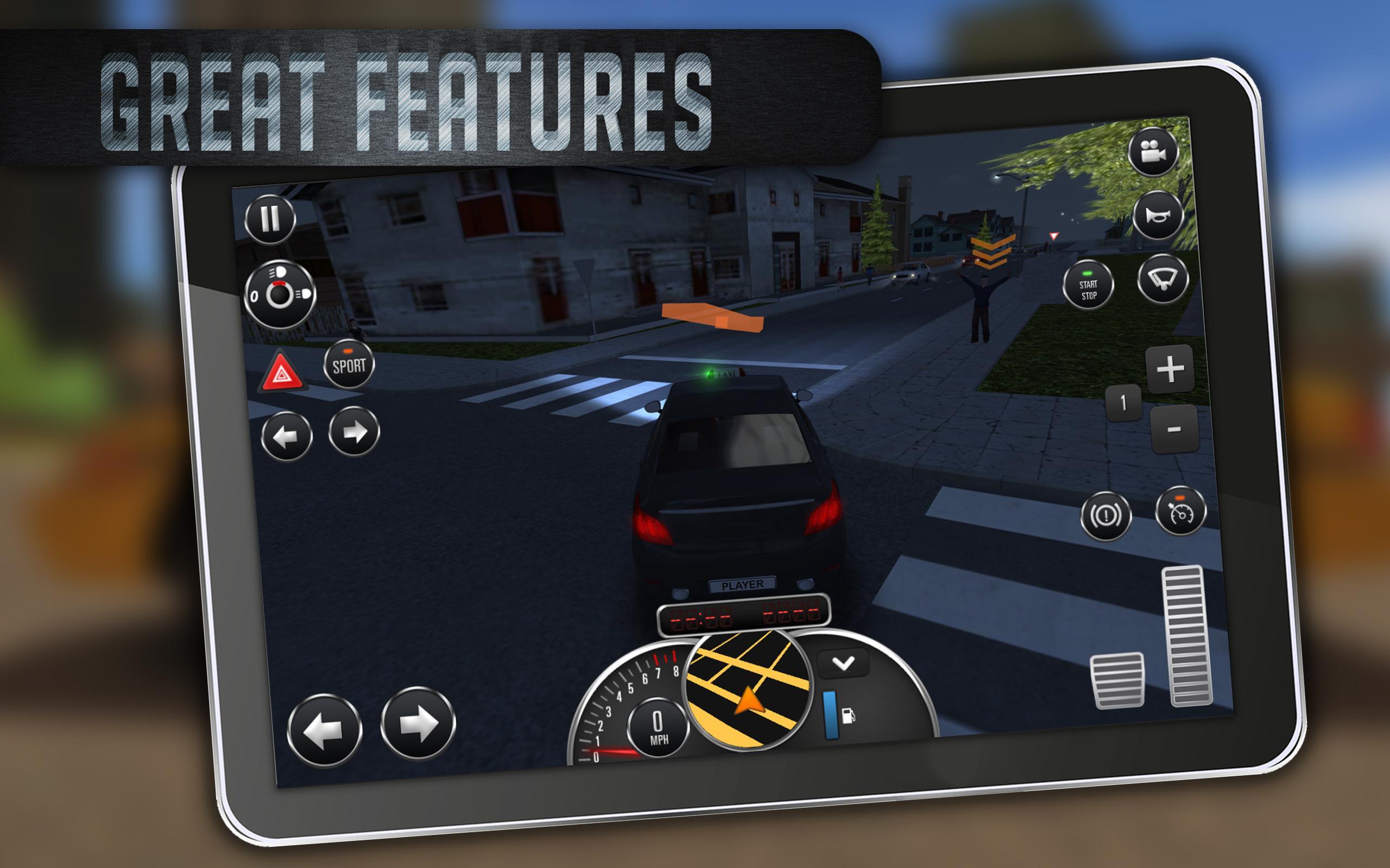 Screenshot of Taxi Sim 2016