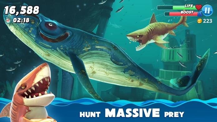 Hungry Shark World Game Screenshot