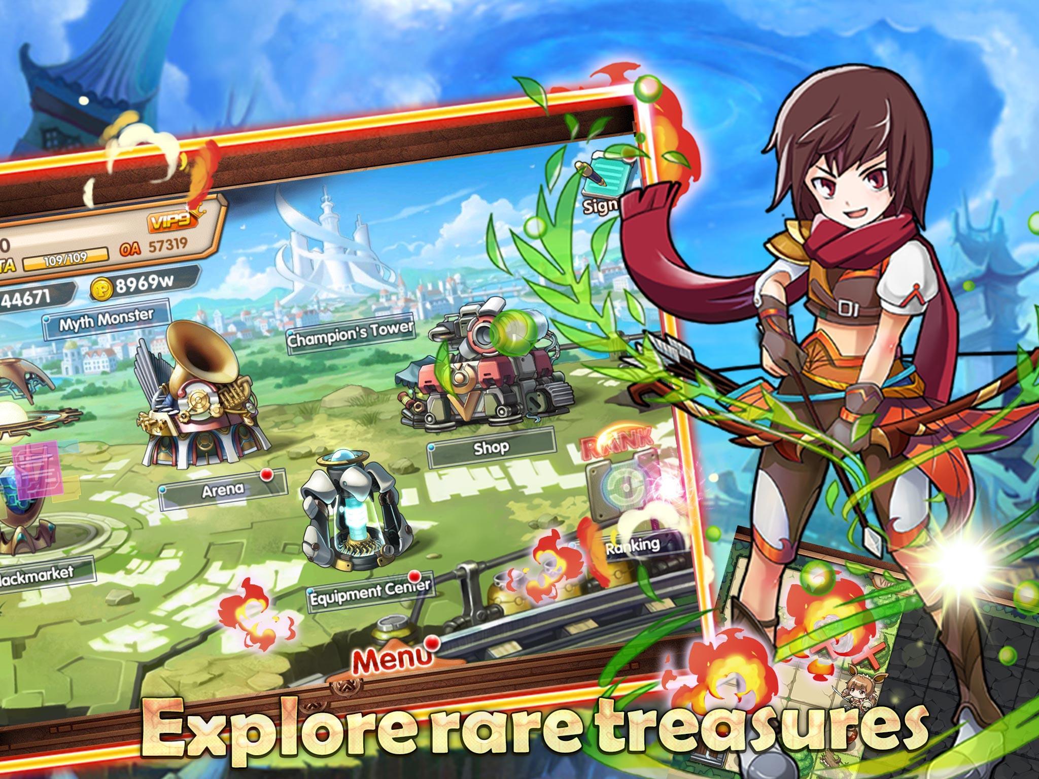 Elf Summoner Game Screenshot