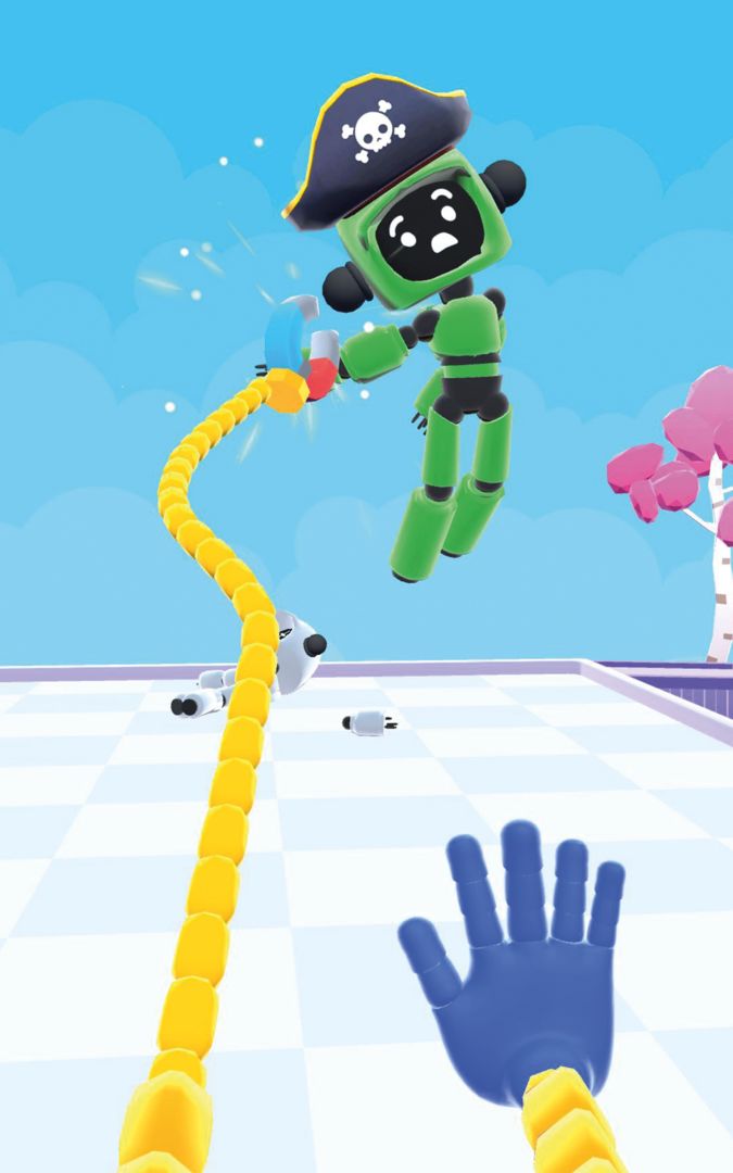 Screenshot of Power Hands - Robot Battle