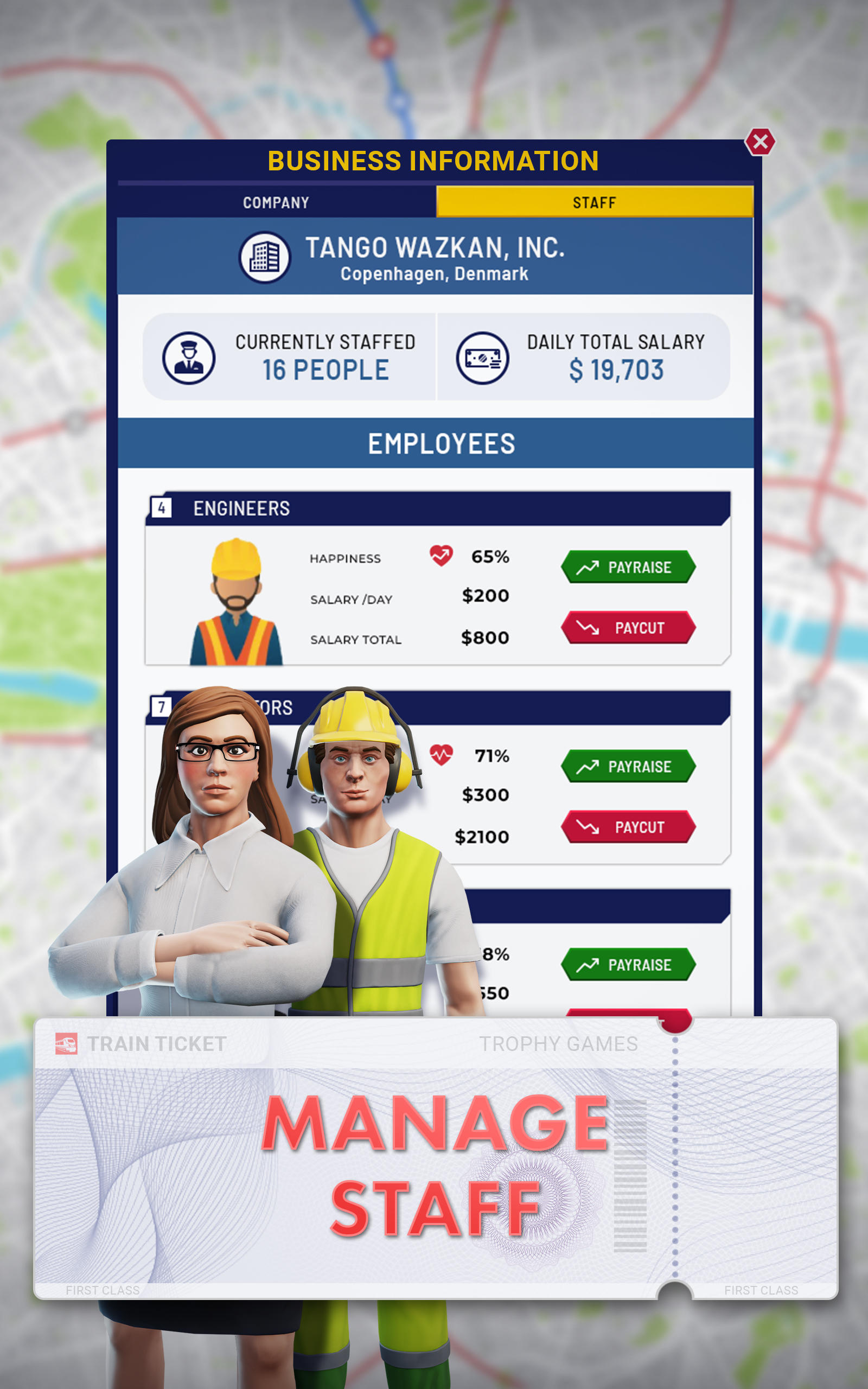 Train Manager - 2023 게임 스크린 샷