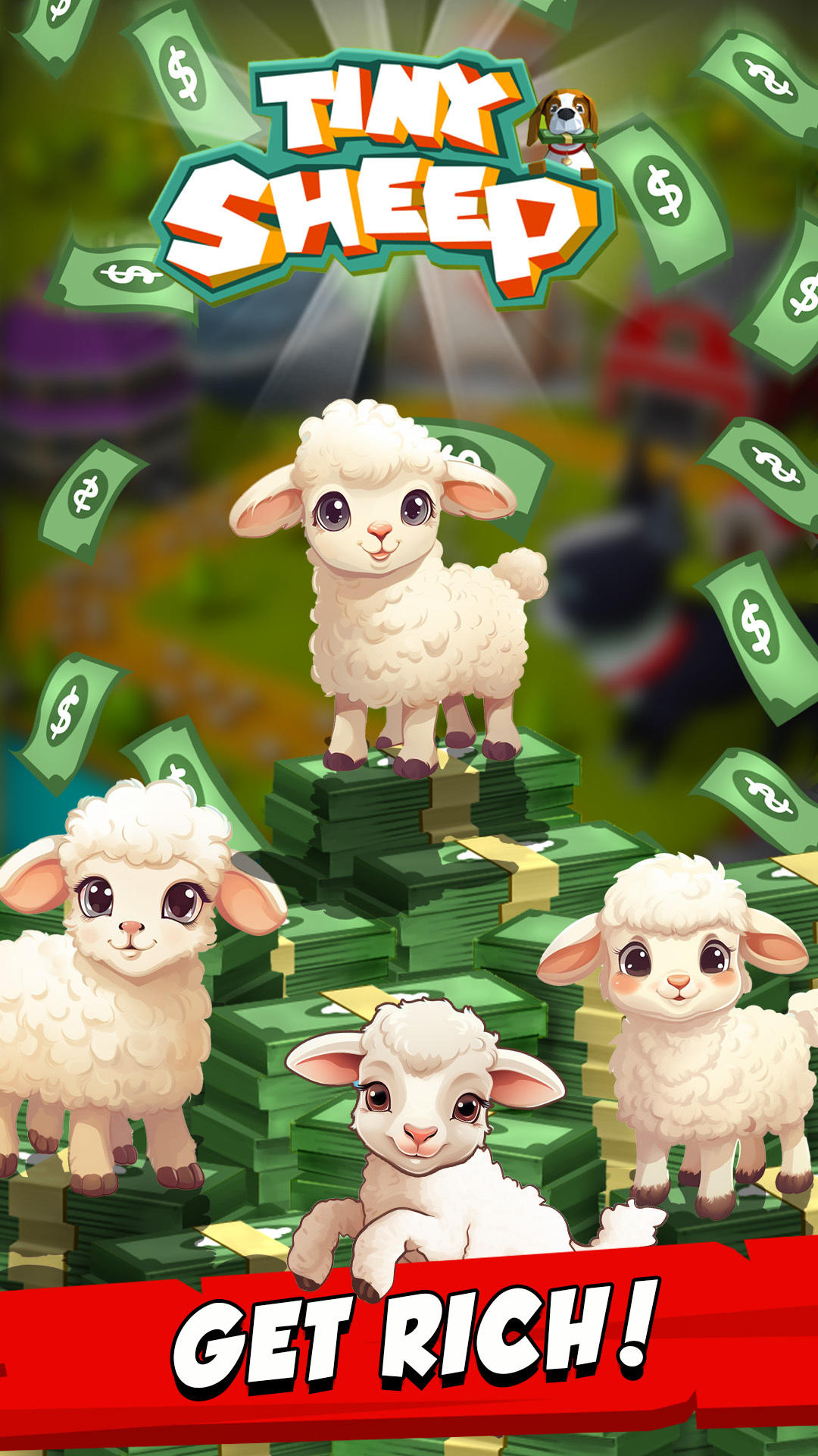 Tiny Sheep Tycoon - Idle Wool Game Screenshot