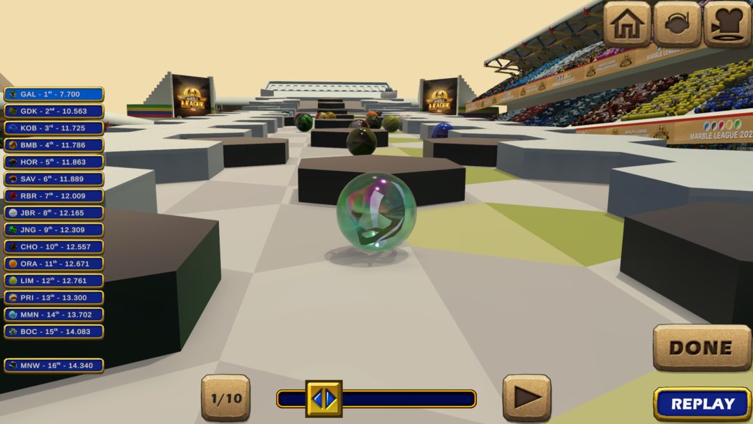 Jelle's Marble League screenshot game