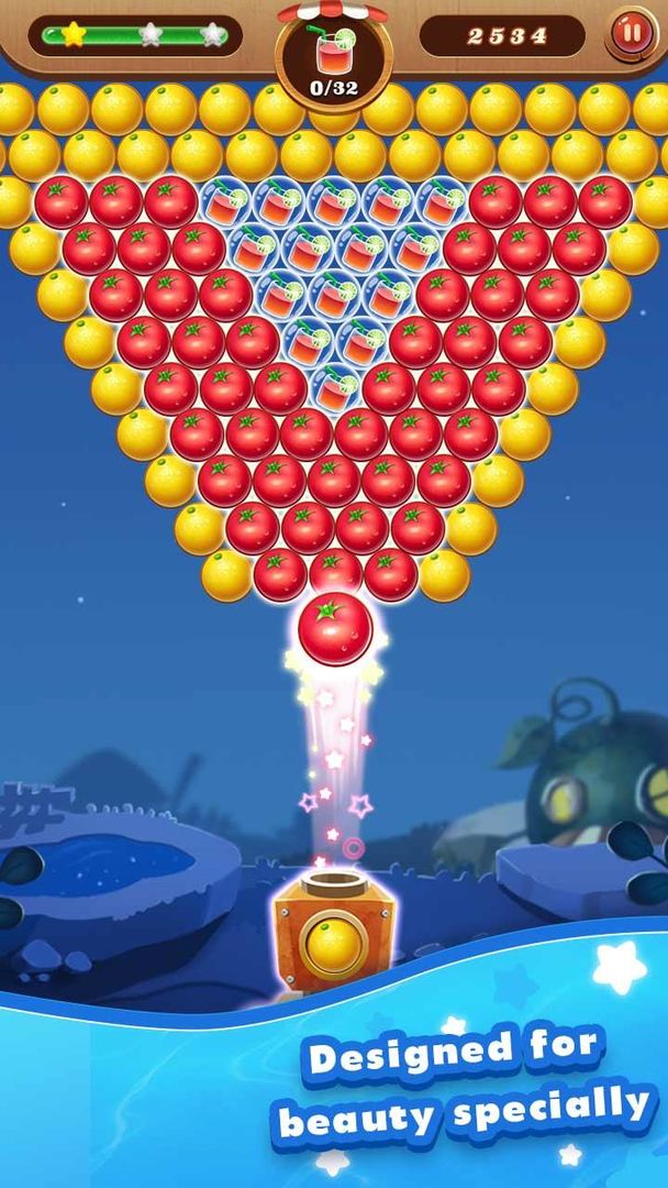 Screenshot of Shoot Bubble - Fruit Splash