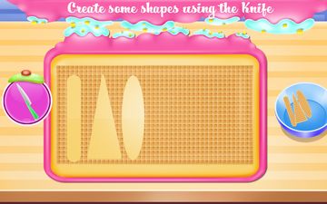 Fantasy Ice Cream Land Game Screenshot