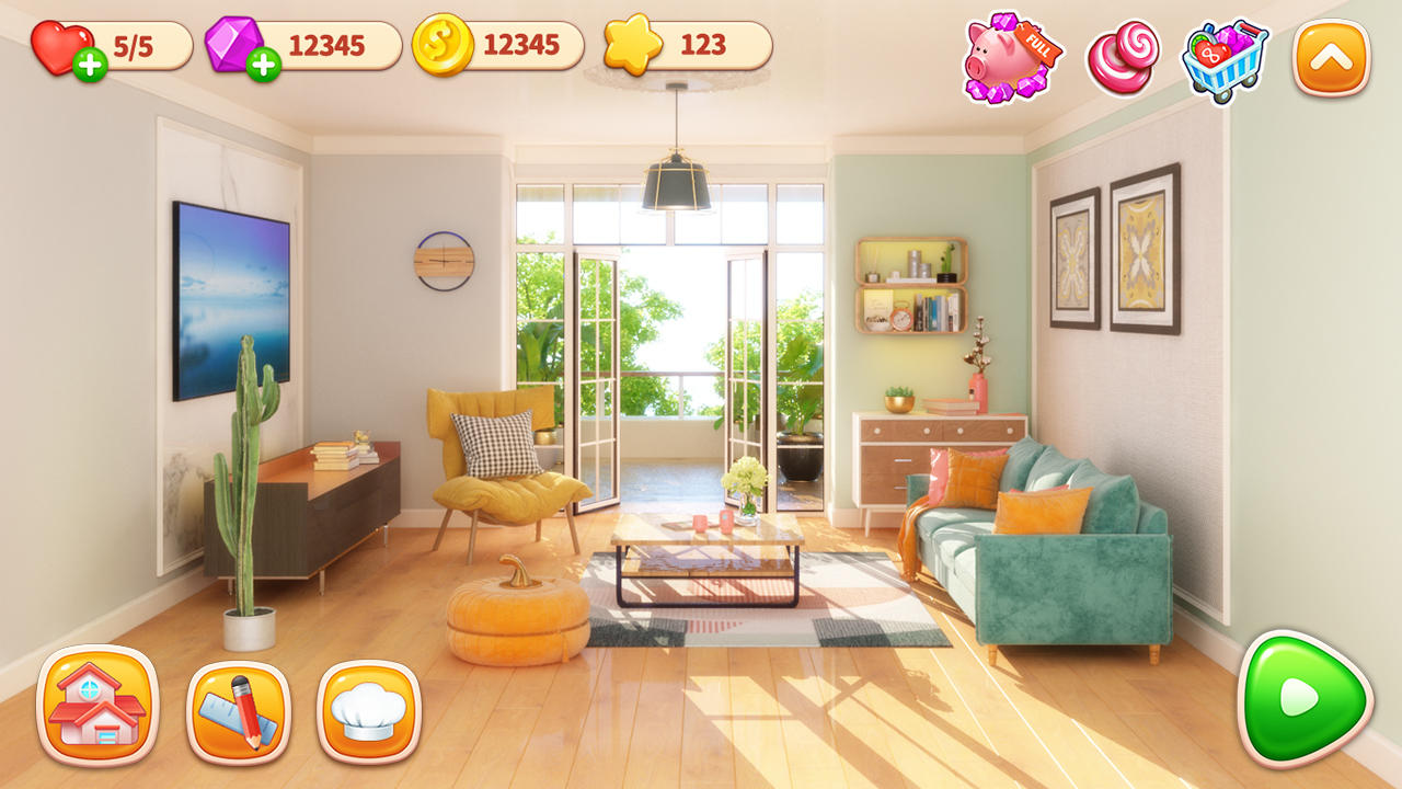 Screenshot of Cooking Home: Restaurant Game