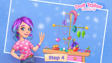 時尚女孩裝扮遊戲。縫紉衣服 遊戲截圖