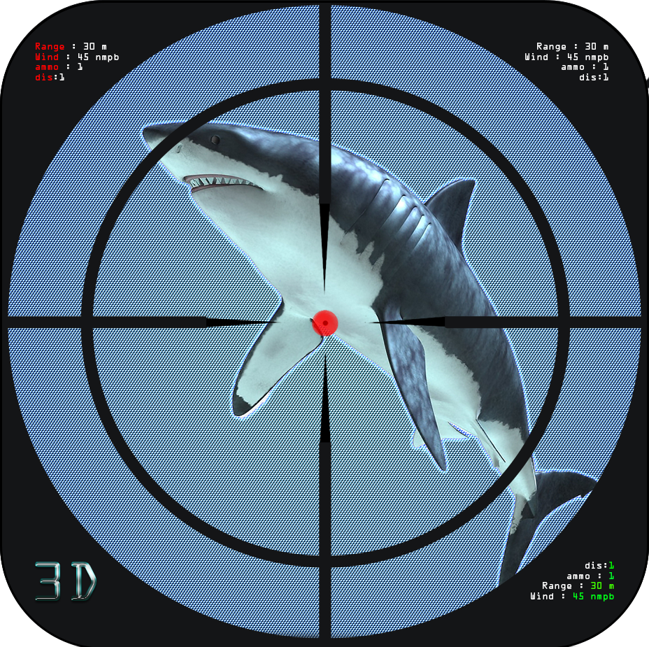 Screenshot 1 of cazador de peces de tiburón hambriento 2016 1.0