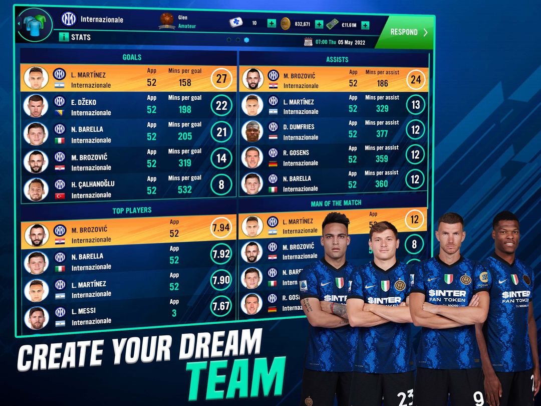 Screenshot of Soccer Manager 2022 - Football