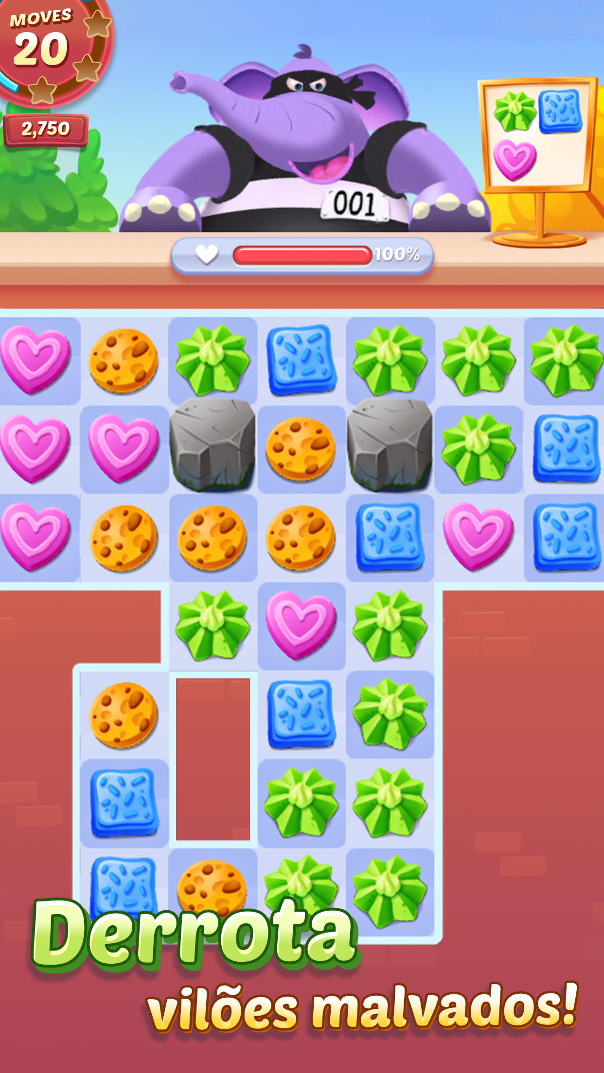 Captura de Tela do Jogo Cookie Cats