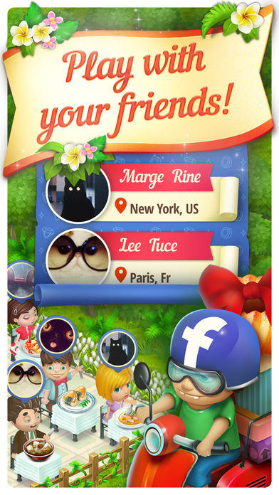 Happy Cafe Game Screenshot