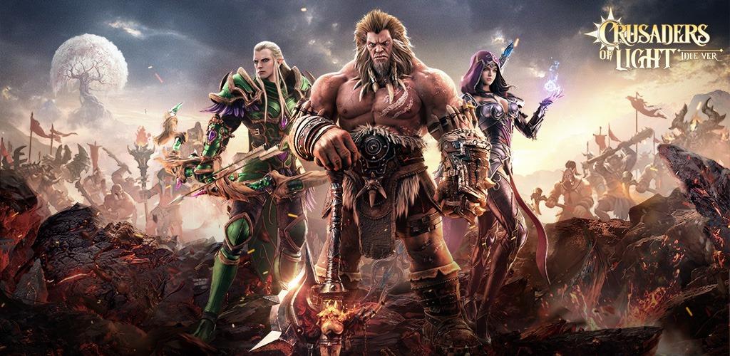 Crusaders of Light : Idle Ver screenshot