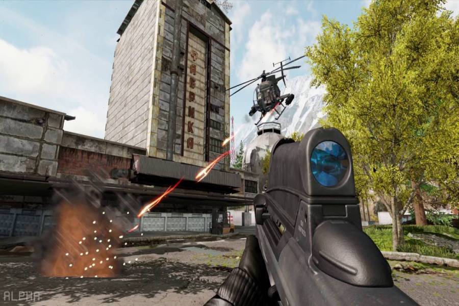 Screenshot of the video of FireFront Mobile FPS