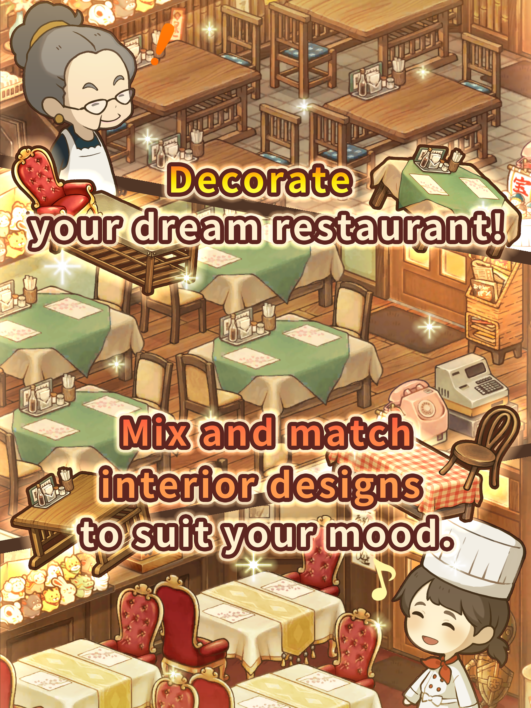 Hungry Hearts Restaurant Game Screenshot