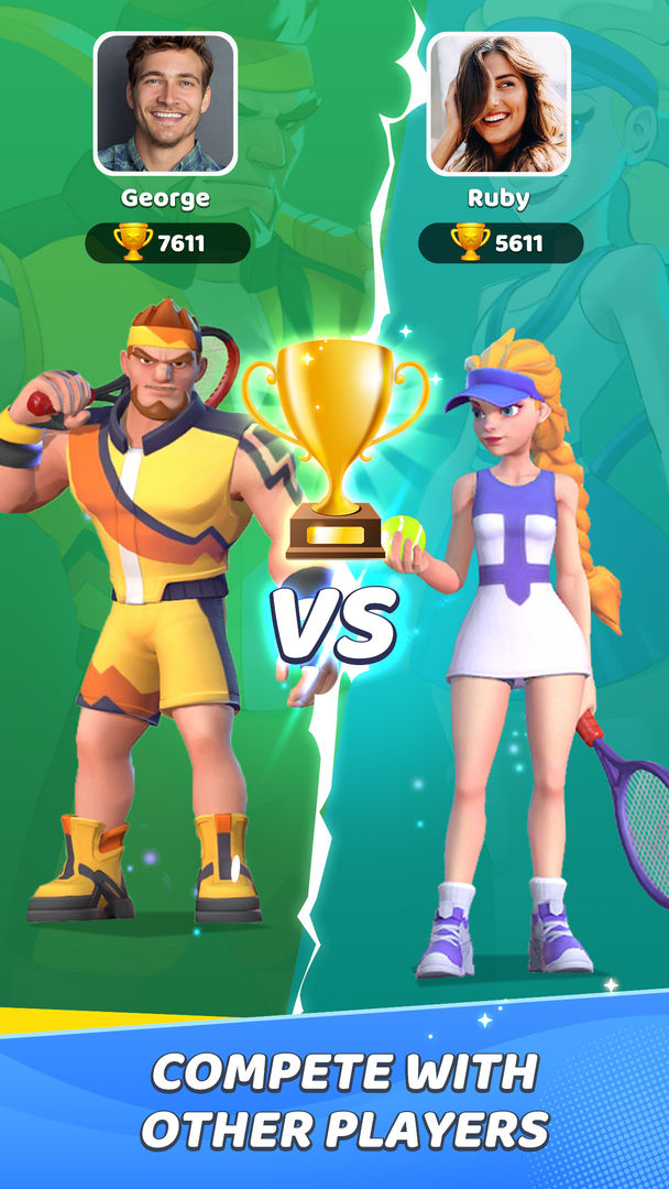 Extreme Tennis™ screenshot game