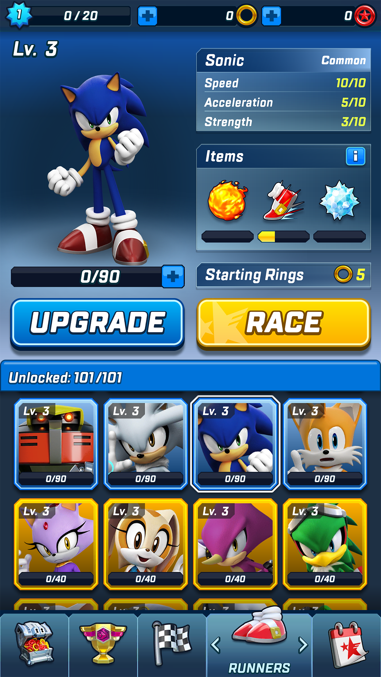 Sonic Forces: PvP Battle Race Game Screenshot