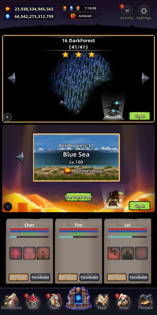 Heros Expedition screenshot game
