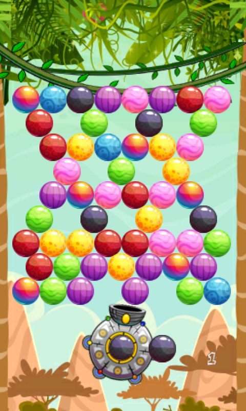 Magic Forest Bubble Shooter screenshot game