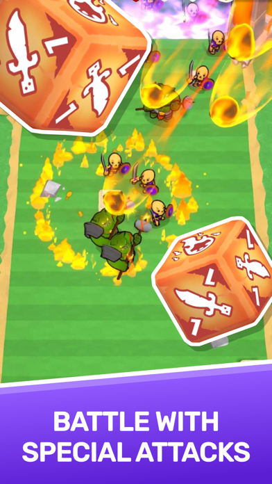 Magic Dice Defense Game Screenshot