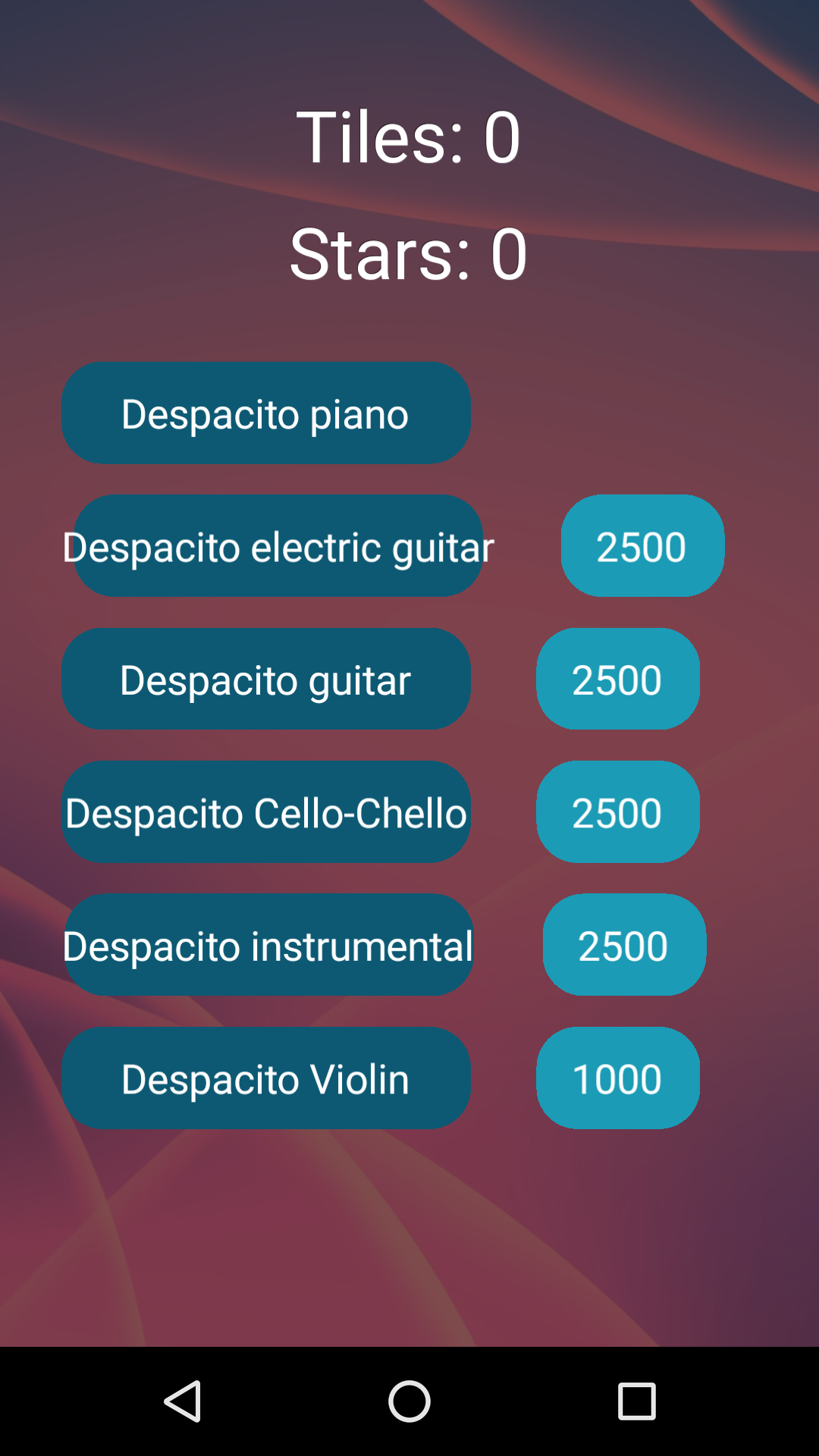 Piano Despacito Tiles Game Screenshot