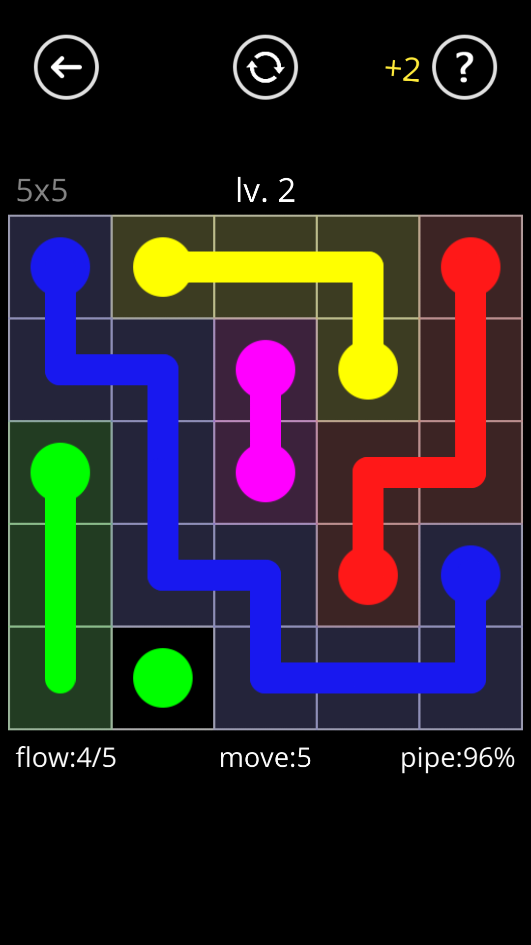 Flow Free Unlimited Game Screenshot
