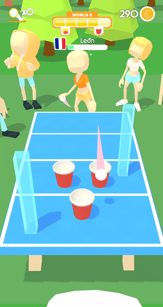 Pong Party 3D ภาพหน้าจอเกม
