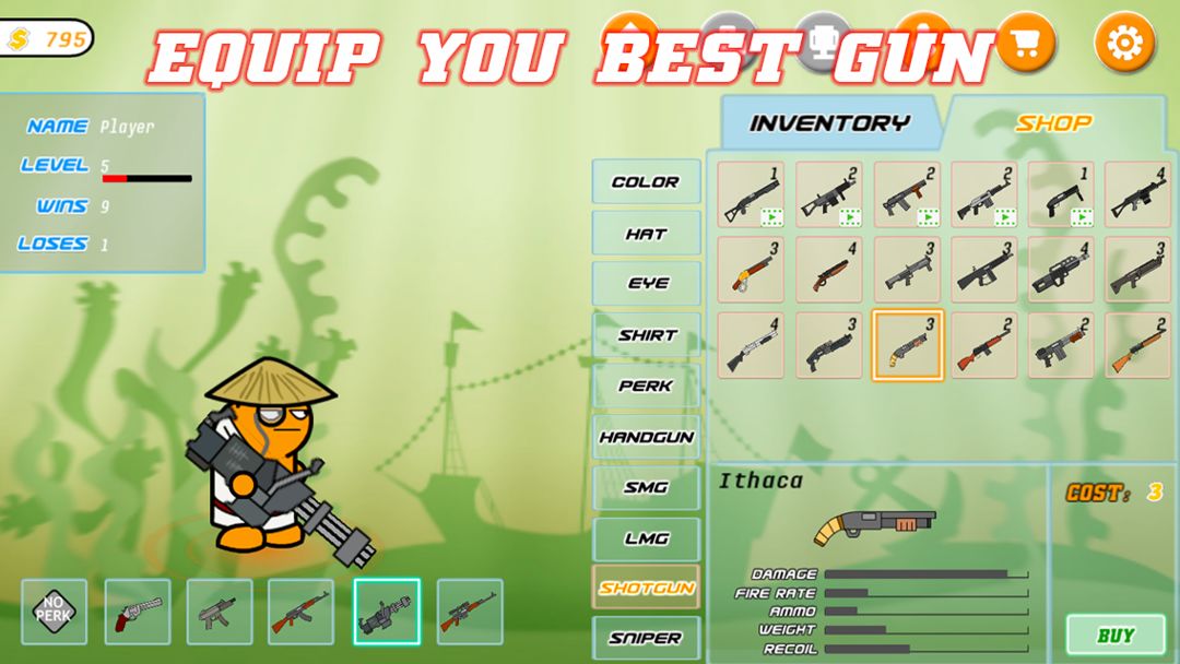 Gun Fight Online:Stick Bros ภาพหน้าจอเกม