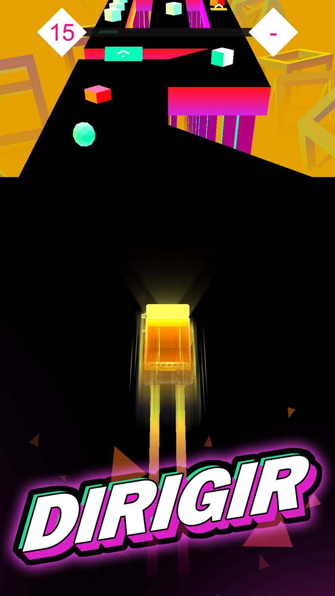 Captura de Tela do Jogo Cliff Drift Car Racing