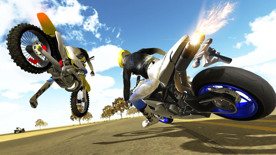 Screenshot of Moto Extreme 3D