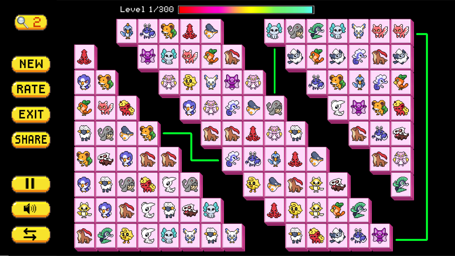 Screenshot of Connect Animals Pixel