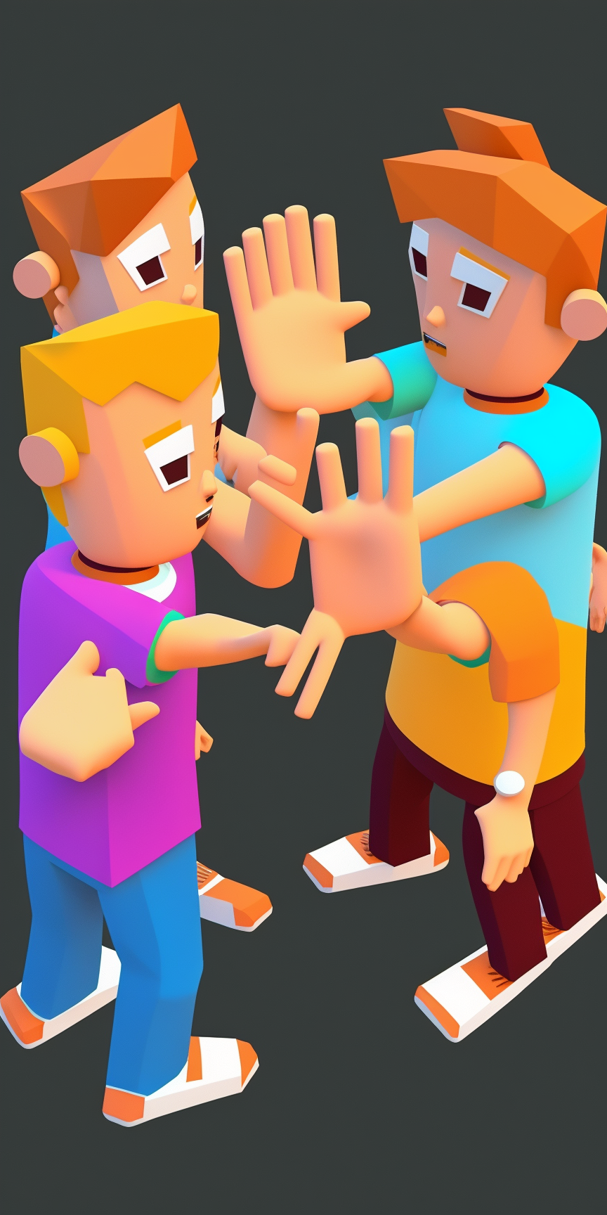 Yassu Panju: Slap Game Game Screenshot