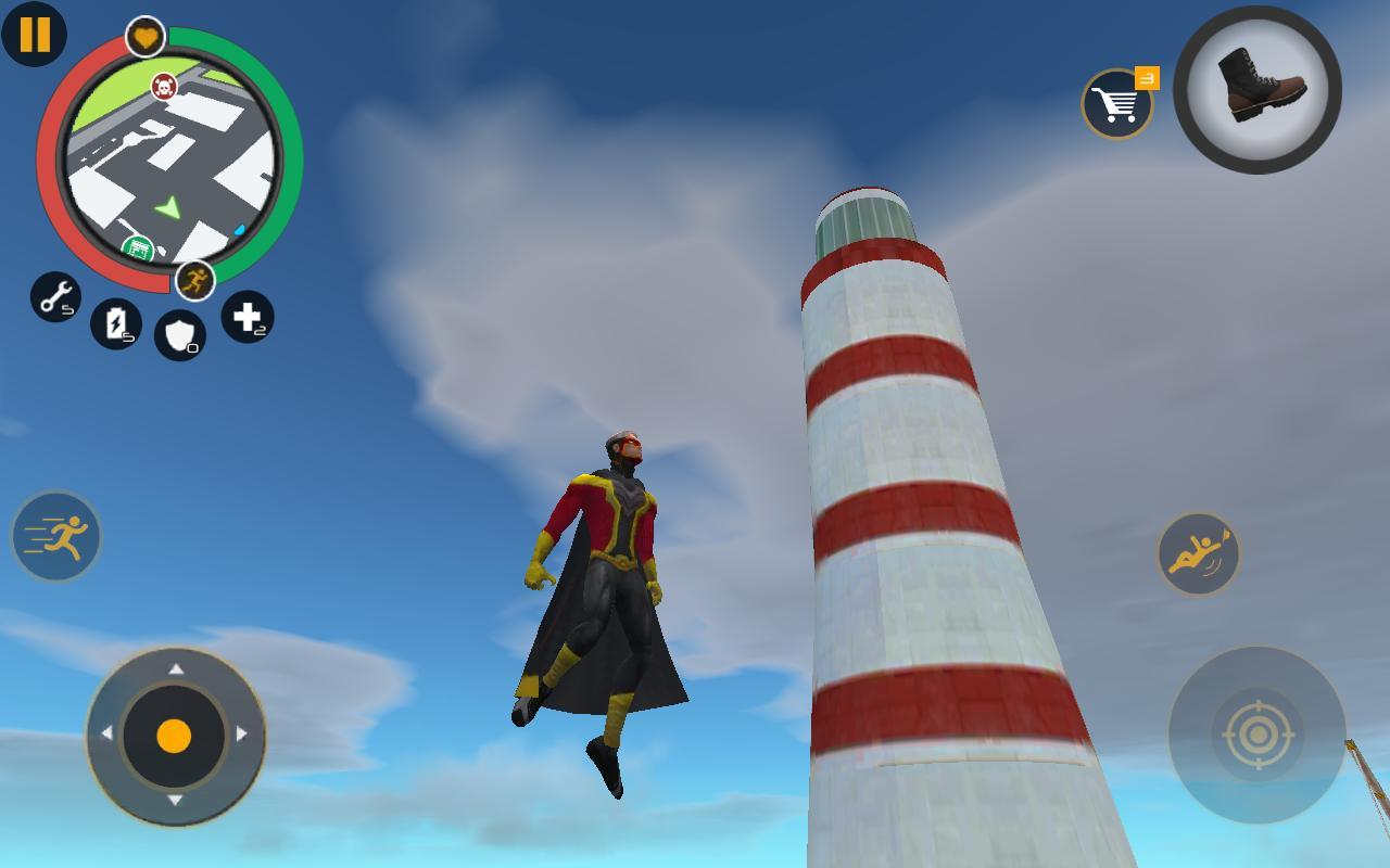 Naxeex Superhero Game Screenshot