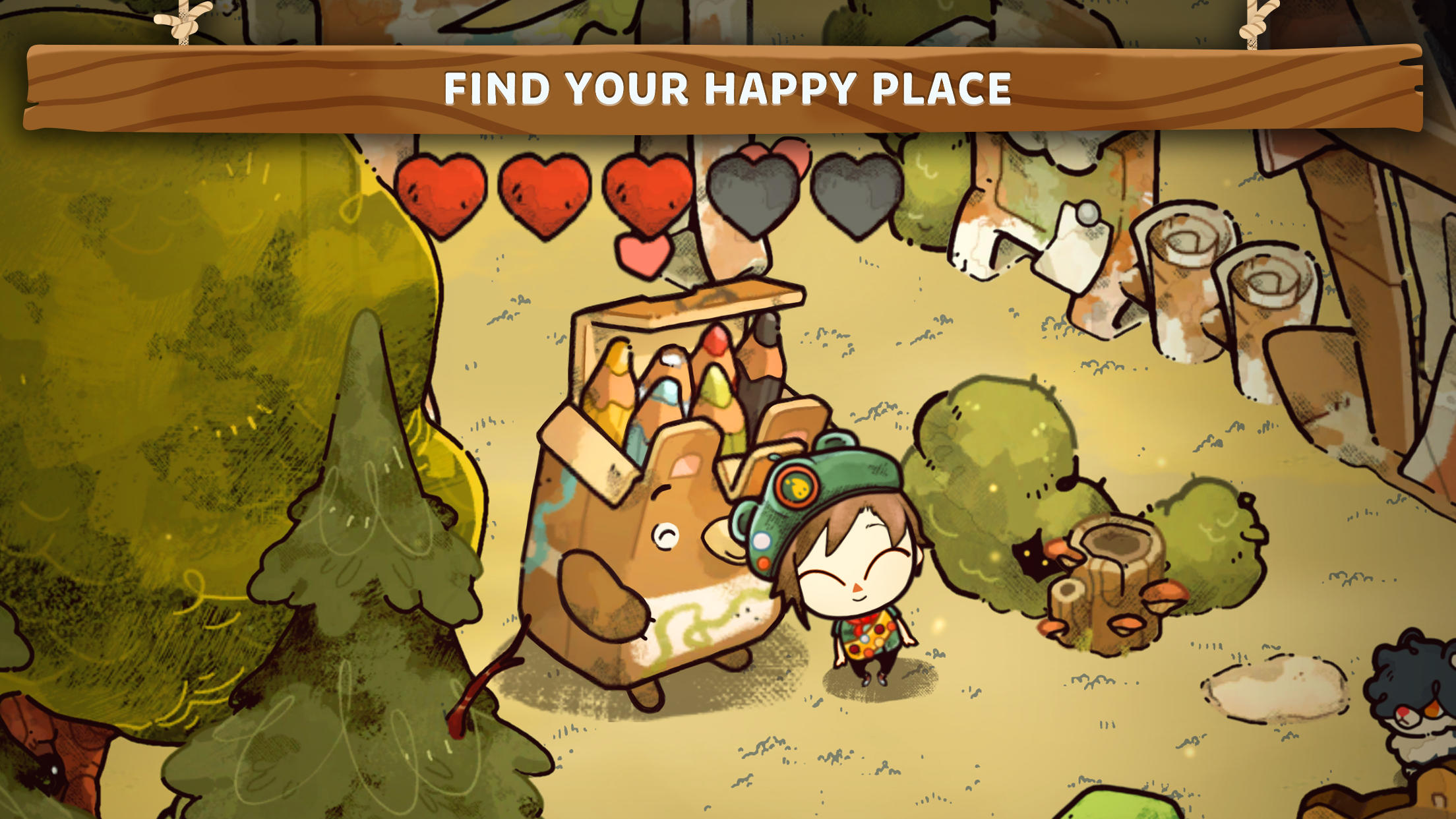 Cozy Grove: Camp Spirit Game Screenshot