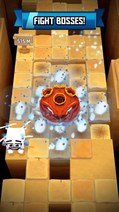 Cubiti Dash 'n' Dodge Game Screenshot