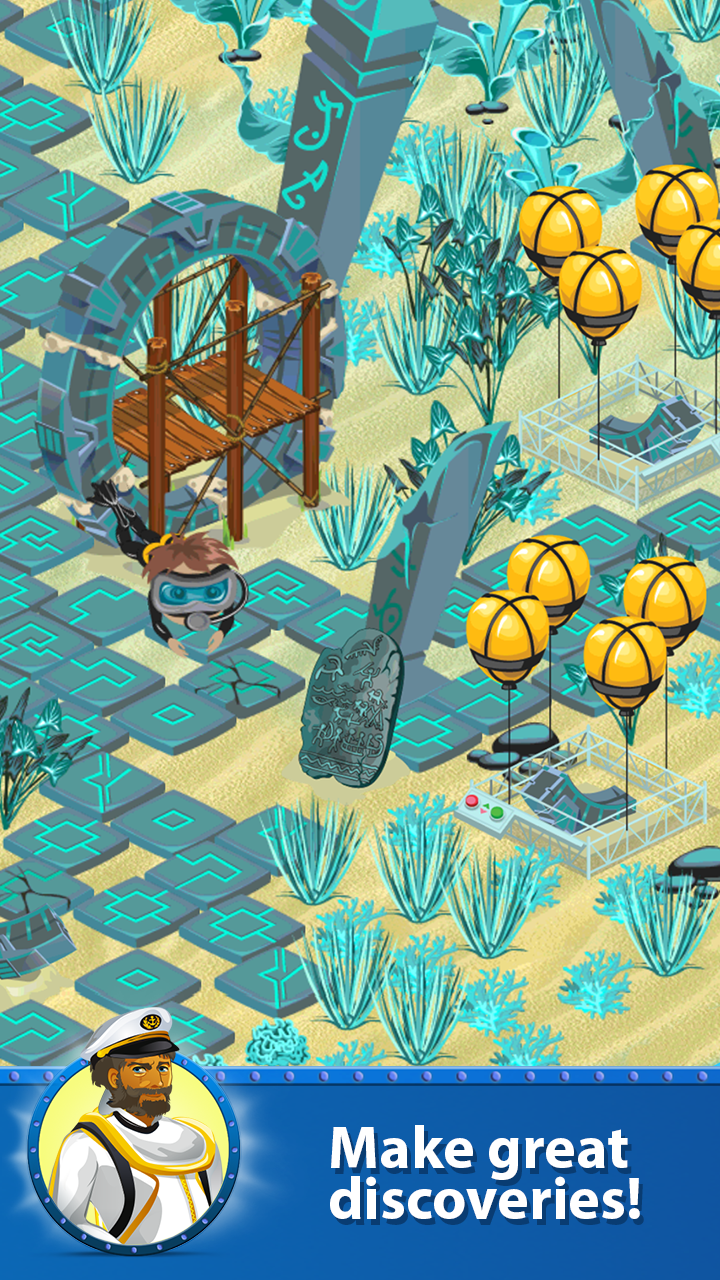 Treasure Diving Game Screenshot