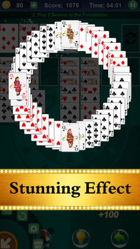 Solitaire - Relaxing klondike ภาพหน้าจอเกม