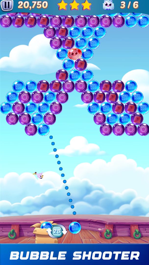 Bubble Pop Adventure ภาพหน้าจอเกม