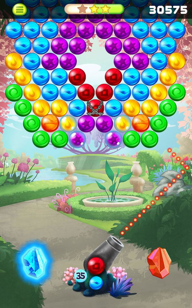 Bubble Eden screenshot game