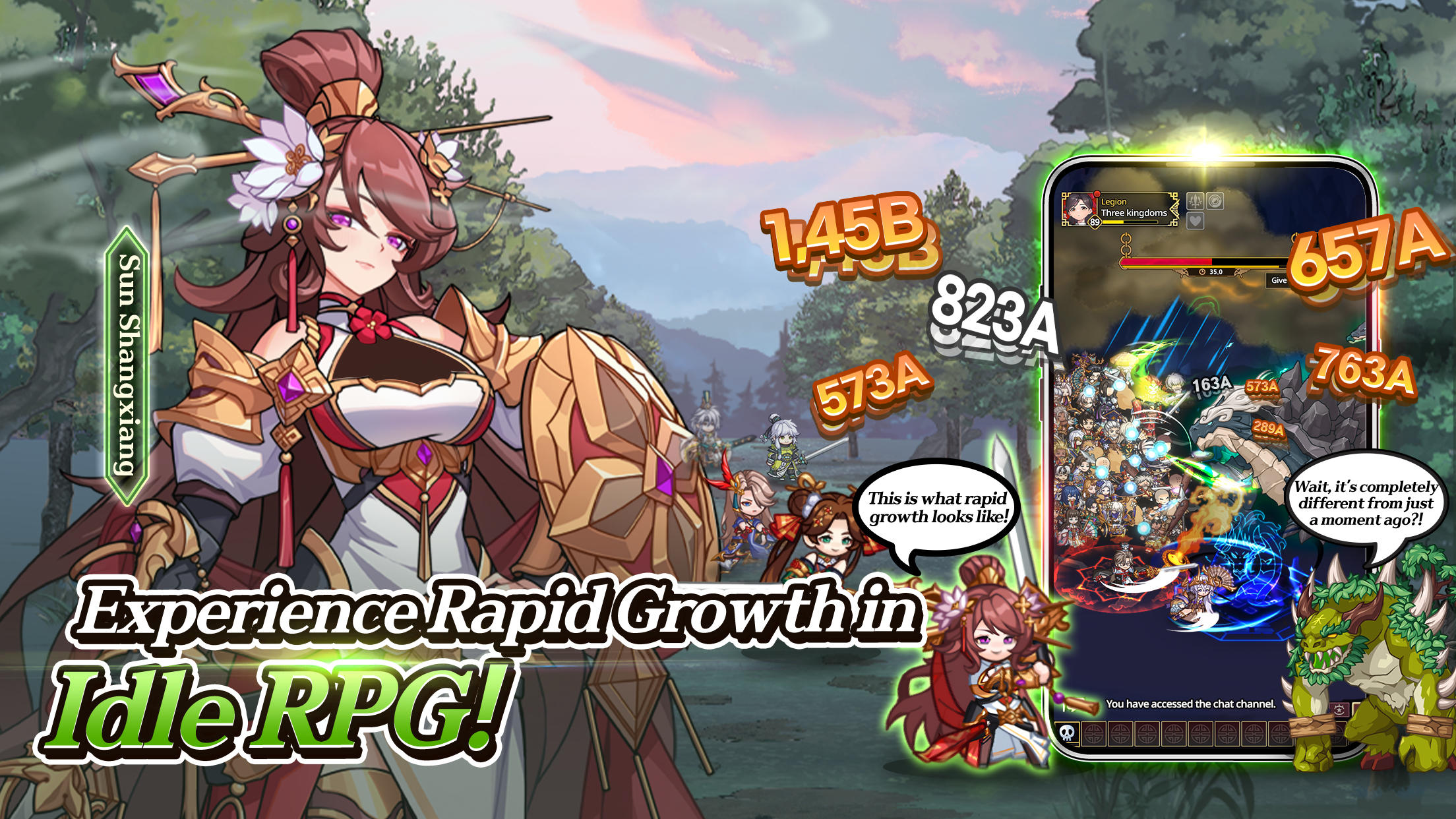 Three kingdoms All-Star : Idle ภาพหน้าจอเกม